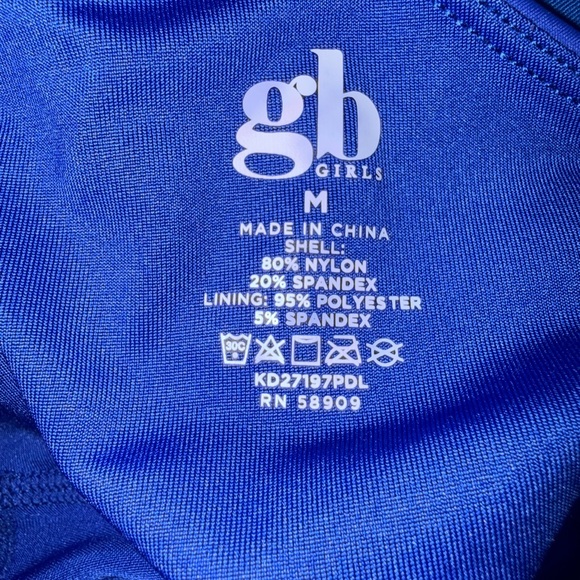 GB Girls Blue Tennis Fit Active Dress Size: Medium - Picture 5 of 5